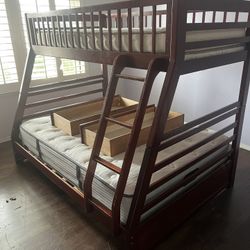 Bunk Beds With Full Size Bed And Twin Bed