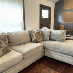 Gray 2 Piece Sectional