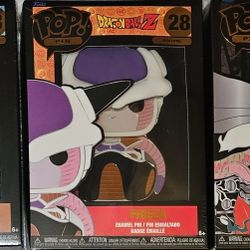 Pop Pin Set Of 3 Dbz Frieza Naruto Shippuden Pain Marvel Venomized Thor