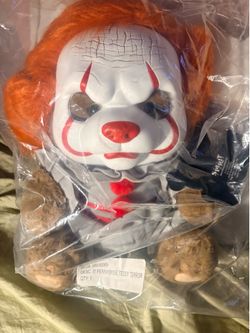 Pennywise Teddy Terror It Steven King doll from Spirit Halloween