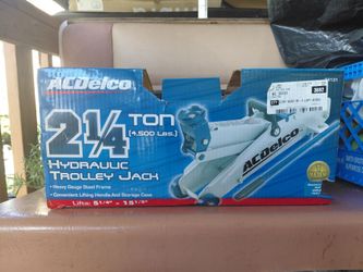 Adelco 2, 1/4 TON [4,5000 LBS] Hydraulic Trolley Jack.