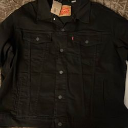 Levi’s 3XL Men’s Jacket Hoodie – New w/ Tags | Levi Strauss & Co. Men’s Standard Fit 3XL – $89 MSRP 	| New Levi’s Big & Tall Black Hoodie 3XL