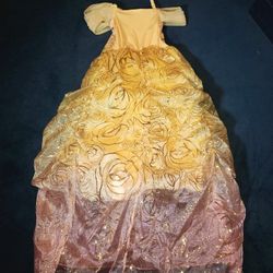Disney Princes Dress 5-6 Like New