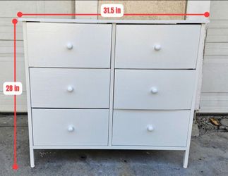 6 Drawer Dresser, Storage Organizer