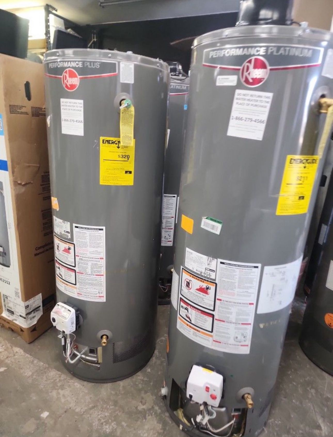 Rheem Performance Platinum Water Heater  Free Install 