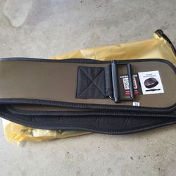 New XL weight belt lifting adjustable bench squat mens womens