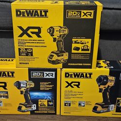 DEWALT XR 1/4" IMPACT DRIVER KIT 