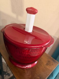 KitchenAid Salad Spinner Red
