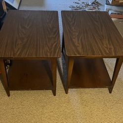 Mid century modern End tables
