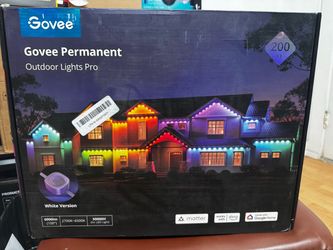 Govee Permanent Outdoor Lights Pro, 200ft with 120 RGBIC LED Lights