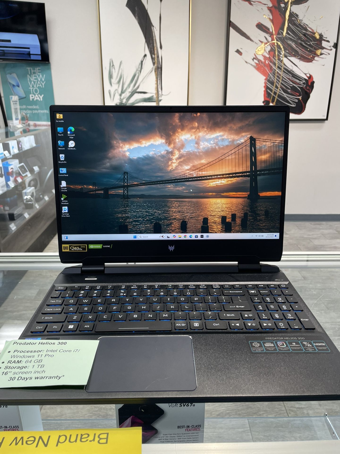 Acer Predator Helios 300 For Sale