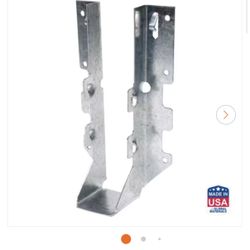 LUS ZMAX Galvanized Face-Mount Joist Hanger for 2x8 Nominal Lumber