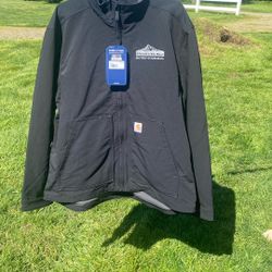 New With Tags! Carhartt Softshell Jacket -Mens Large 