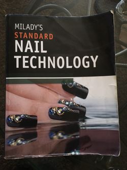 Nail tech school book