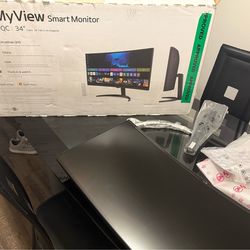 LG 34 inch smart monitor