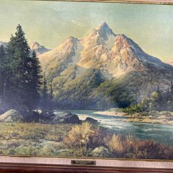 Original Framed Hand Painted