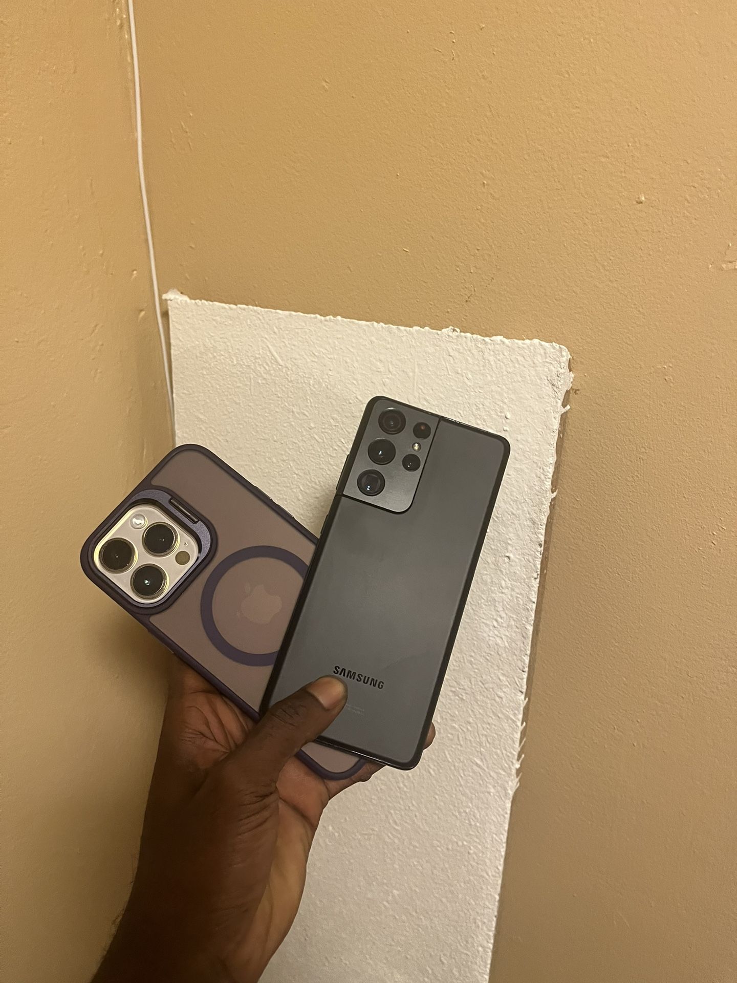 IPHONE 14 Pro Max + SAMSUNG S21 Ultra