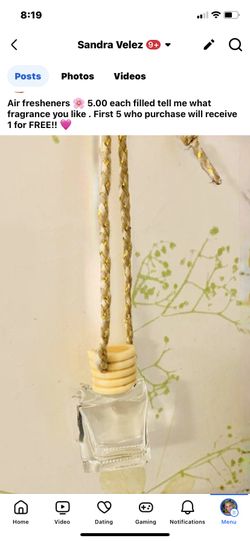 Air Fresheners Refillable  See Description  Comes Filled 