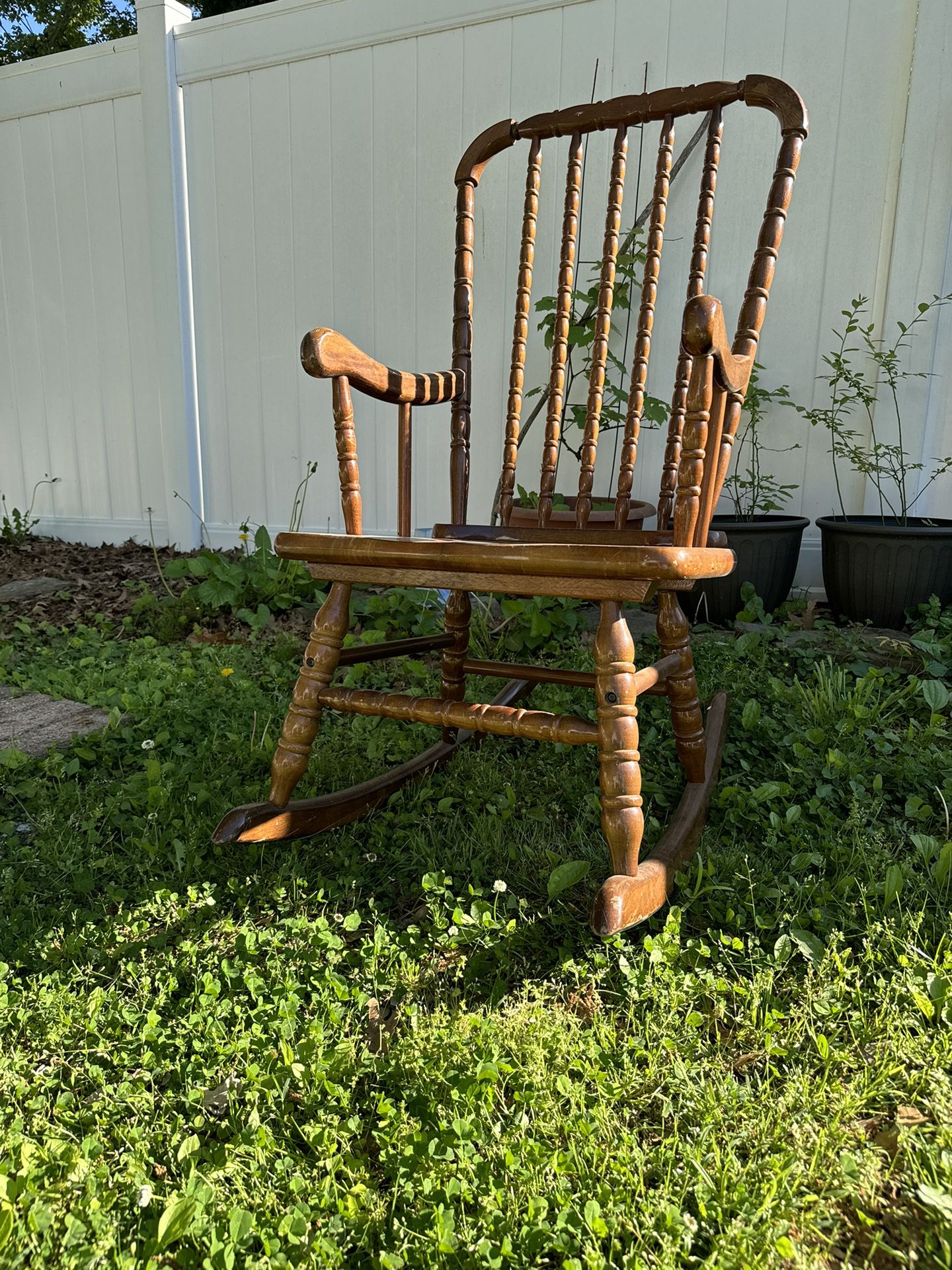 Rocking Chair Great Shape  $30