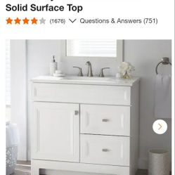 New Bathroom Vanity For Sale $395