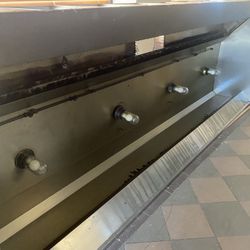 12’ commercial exhaust hood