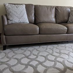 Leather Sofa Set (2 Sofas)