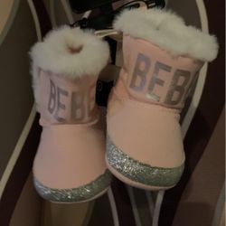 Baby Pink Winter Boots 