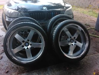 19" Rims AND Tires Off Of 2004 BMW 525i