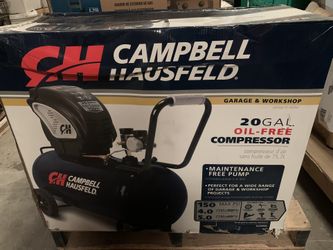 Campbell Hausfeld 20 gal Portable Air Compressor 150 psi 1.3 HP
