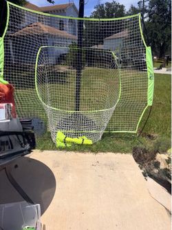 Sturdy practice net!