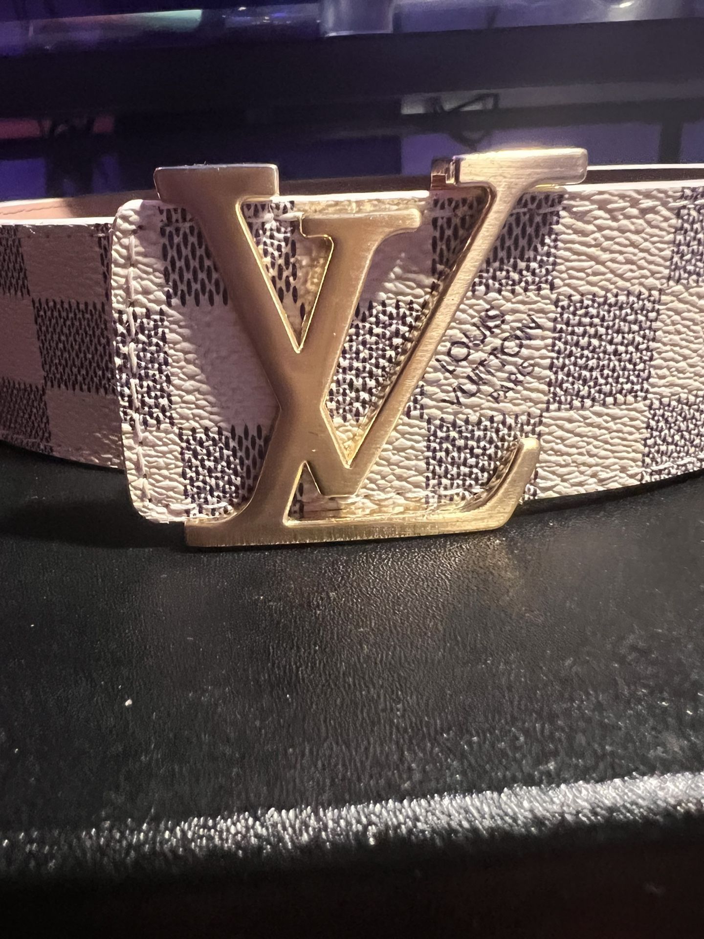 Louis Vuitton Gold Initiales Belt 