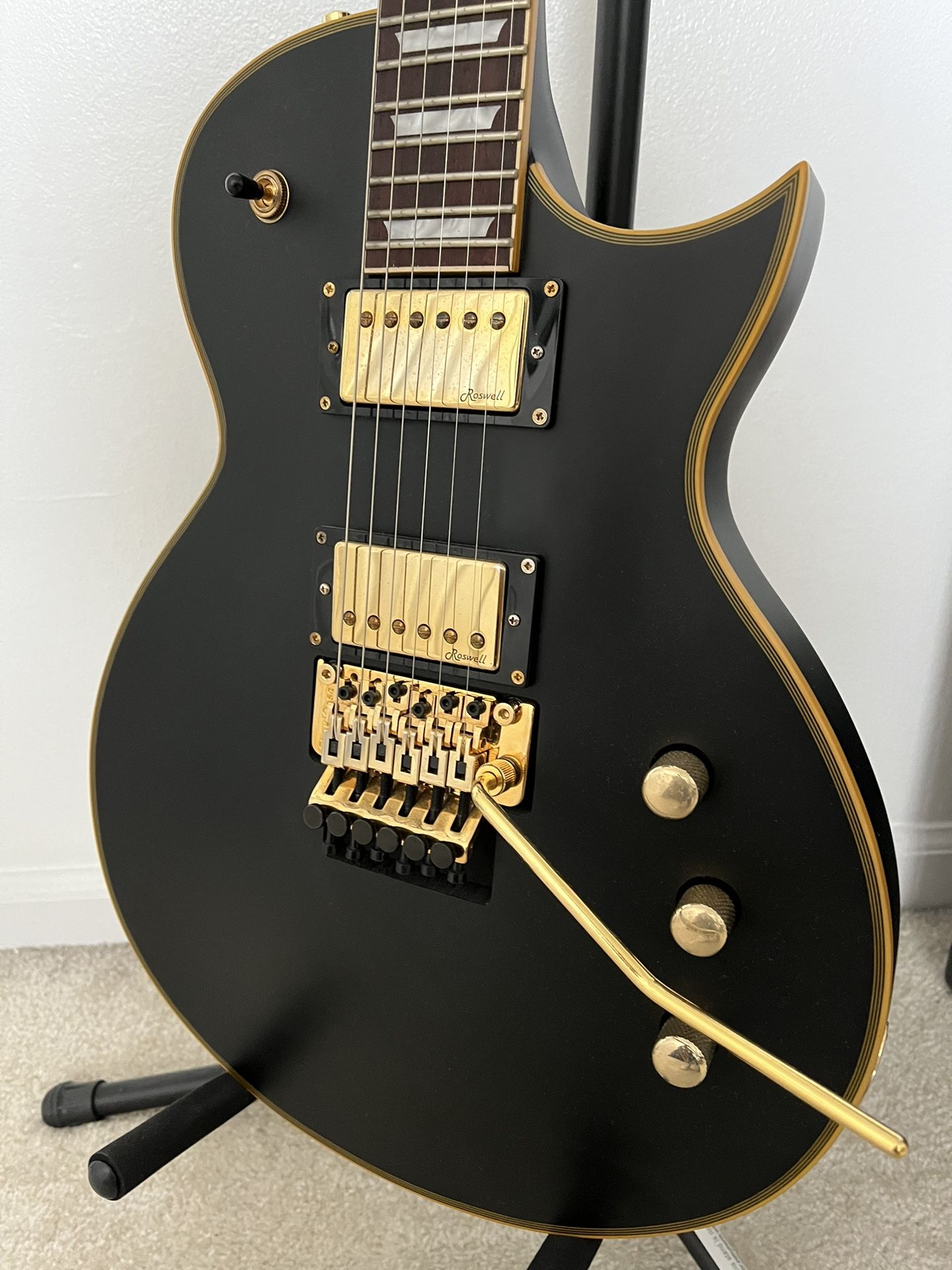 Harley Benton SC-Custom II FR Vintage Black