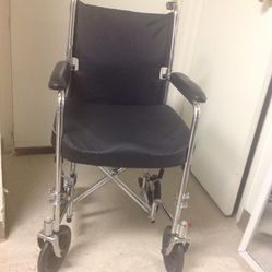 Transporter Chair Completa Con Foot Rest