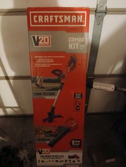 Brand New Craftsman Combo Kit V20 Trimmer And Blower