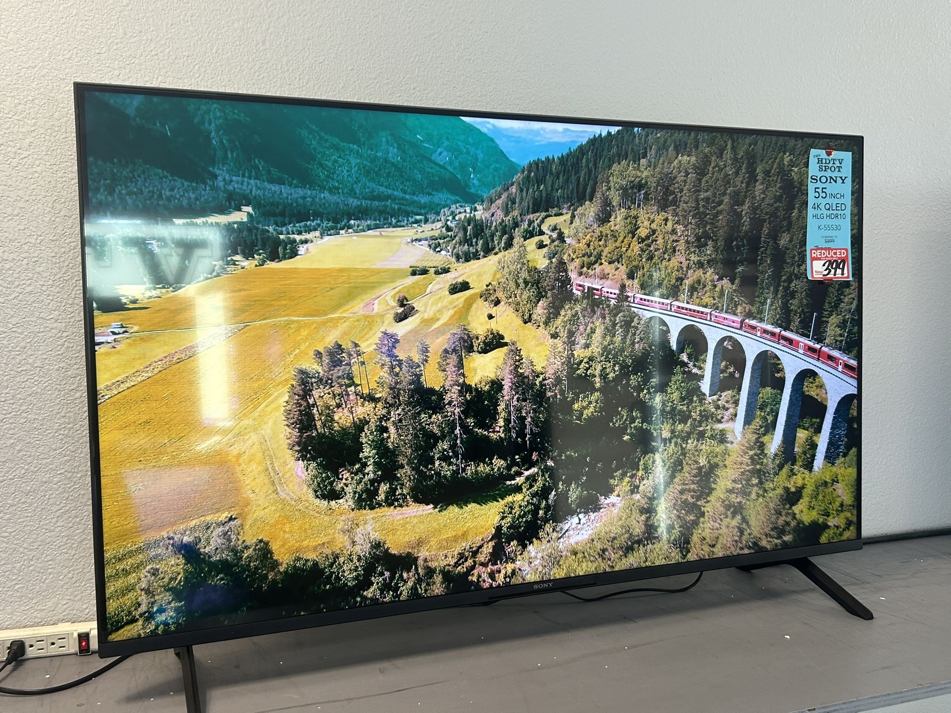 Sony 55” 4k smart tv k55s30