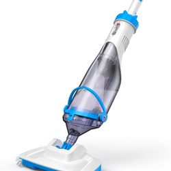 Brand New In The Box- Consciot Handheld Pool Vacuum with Telescopic Pole, 18.5 GPM Powerful Suction, Up to 1-Hour Runtime – Ideal for Above-Ground Poo