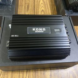 New Kong Audio 5000w Rms Full Range High Power Mono Amplifier $400 Each 
