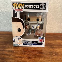 Tony Romo Cowboys Funko Pop 40 - NEW IN BOX