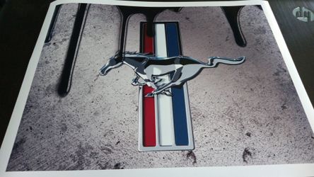 Mustang High Quality Decal
