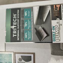 Air mattress 18inches  twin with built in pump
