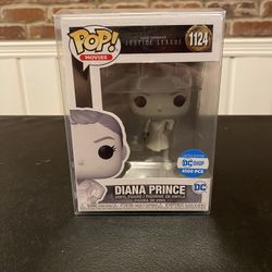 Zack Snyder Justice League Diana Prince (Black And White) Funko Pop
