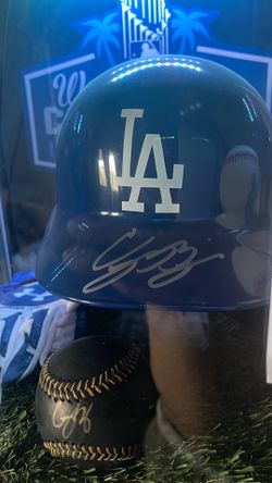Cody Bellinger Signed Helmet