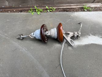 Vintage High Voltage Insulator 