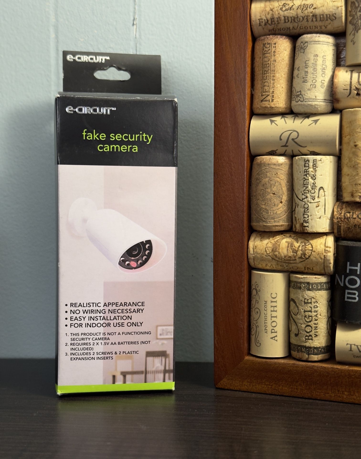 Fake Security Camera. Just Enough To Scare Them Away.