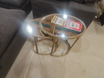 IRMALEIGH ACCENT 2PIECE TABLE SET