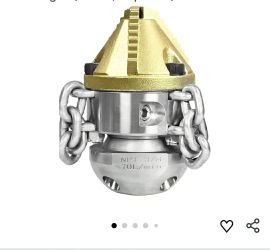 9871: Anrain 3/8" NPT Sewer Jet Nozzle, 70L/min High-Pressure Drain Cleaner with Sharp Tip & Removable Chains, Compatible with 70L/min Pressure Washer