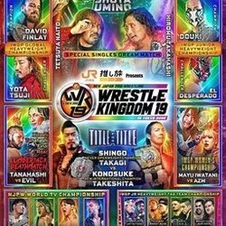 Njpw Wrestle Kingdom 19 With Countdown W/dvd Sleeve Dvd