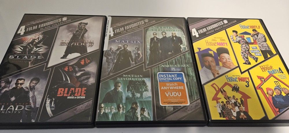 4 film, favorites, collection lot