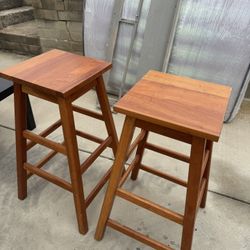 Wooden Stools 