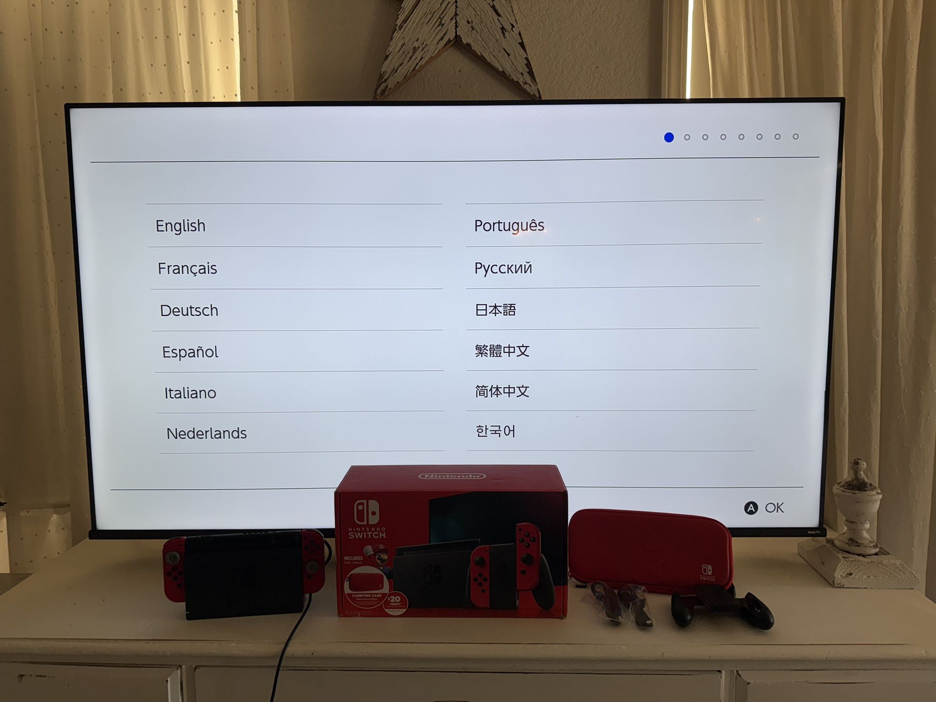 Nintendo Switch Mario + Bowser Edition